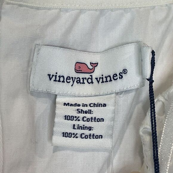 Vineyard Vines White Strapless Midi Dress - Picture 6 of 9